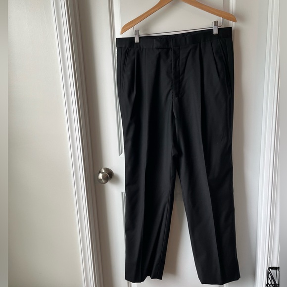 Brooks Brothers 1818 Black Tuxedo Pants Traditional Fit - Picture 5 of 5